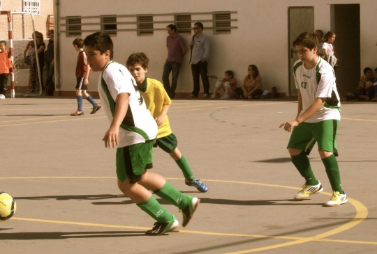 el futbol en los niños